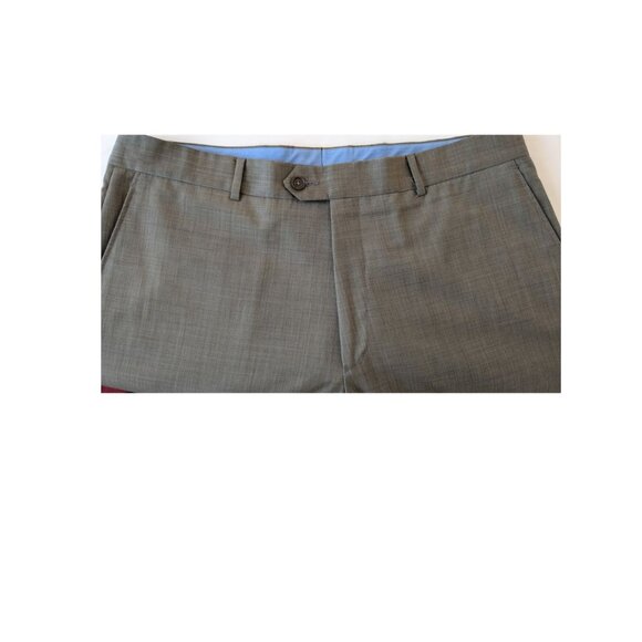 LOUIS DELL’OLIO Men's Suit 100% Wool Beige Size 44R - Picture 13 of 15